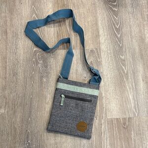 Dakine Blue and Gray Cross Body Bag